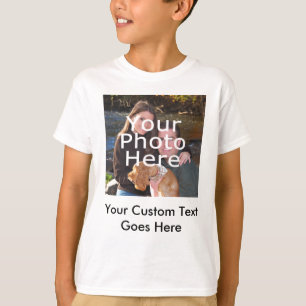 Camisetas de la foto de los niños