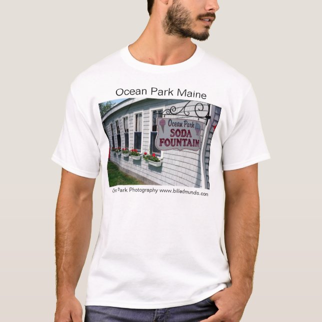 Camisetas de la fuente de soda (Anverso)