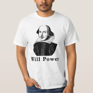 Camisetas de la FUERZA DE VOLUNTAD de William
