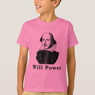 Camisetas de la FUERZA DE VOLUNTAD de William