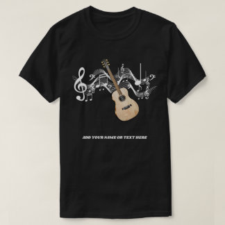 Camisetas de la guitarra del país de la guitarra