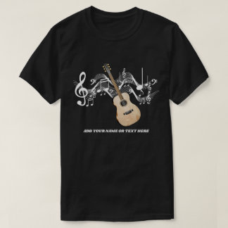 Camisetas de la guitarra del país de la guitarra
