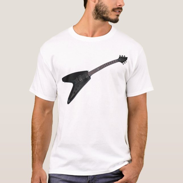 Camisetas de la guitarra eléctrica (Anverso)
