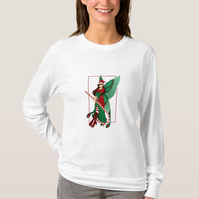 Camisetas de la hada del navidad (Anverso)