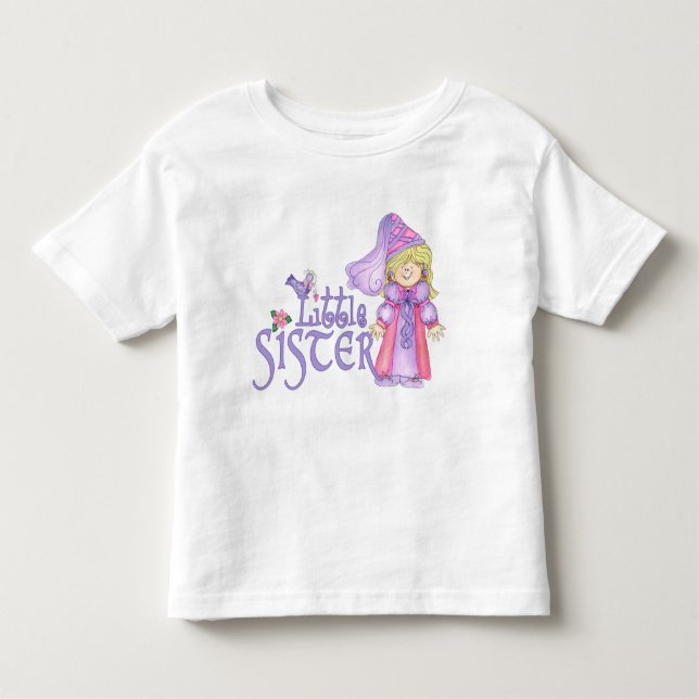 Camisetas de la hermanita princesa (Anverso)
