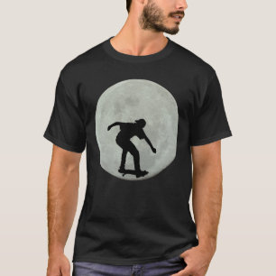 CAMISETAS DE LA LUNA DE PATINAJE
