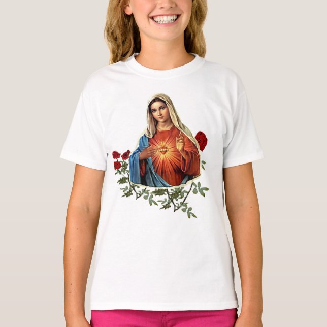 Camisetas de la madre Mary Chicas (Anverso)