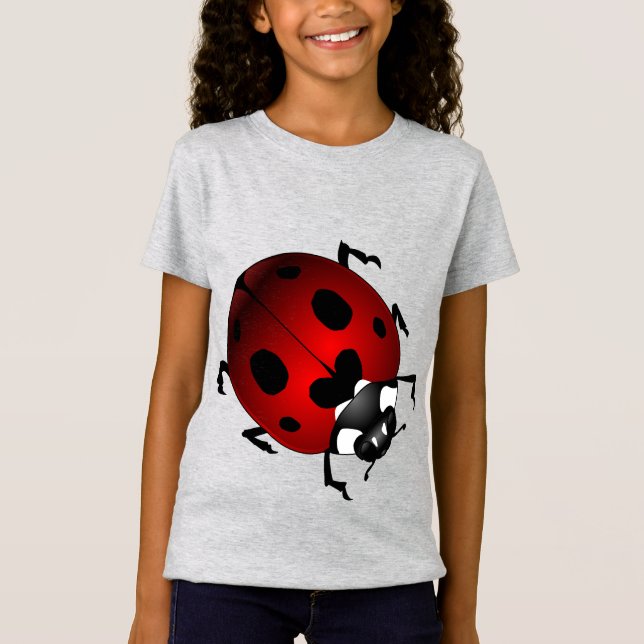 Camisetas de la mariquita del niño de las (Anverso)