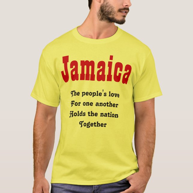 Camisetas de la nación de Jamaica (Anverso)