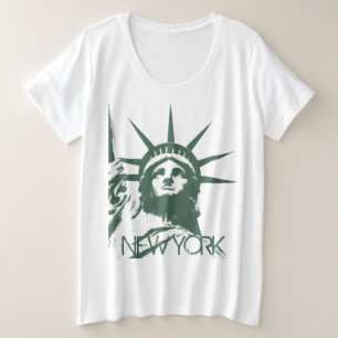 Camisetas de la NYC tamaño Shirt Plus de Nueva Yor