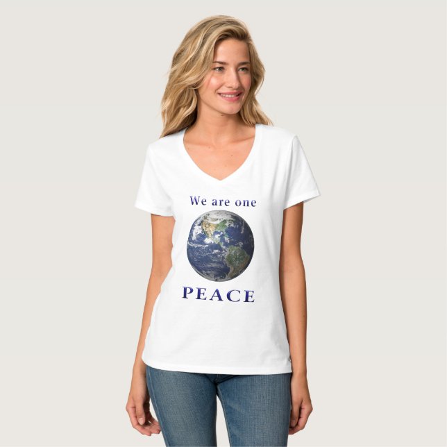 Camisetas de la Paz Mundial (Anverso completo)