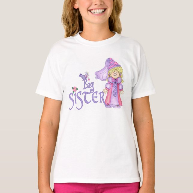 Camisetas de la princesa Big Sister (Anverso)