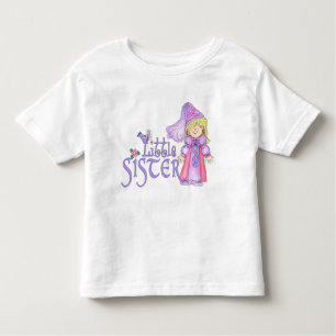 Camisetas de la princesa hermana pequeña