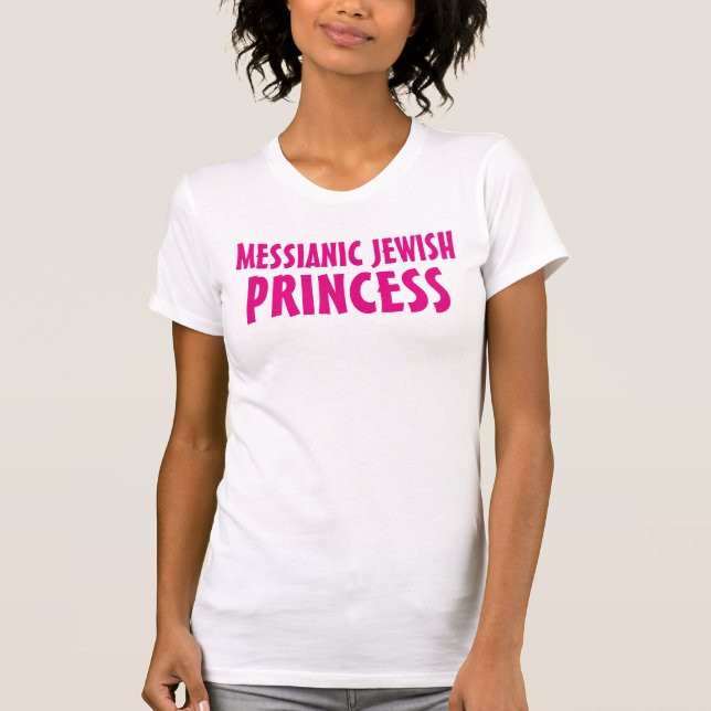 Camisetas de la princesa judía mesiánica (Anverso)