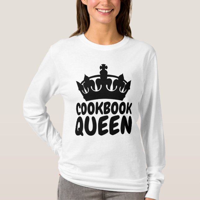 Camisetas de la REINA de COOKBOOK (Anverso)