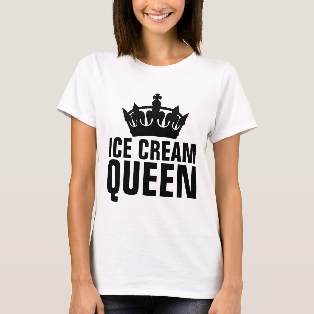 CAMISETAS DE LA REINA DE HELADO (Anverso)