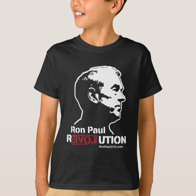 Camisetas de la revolución de Ron Paul (Anverso)