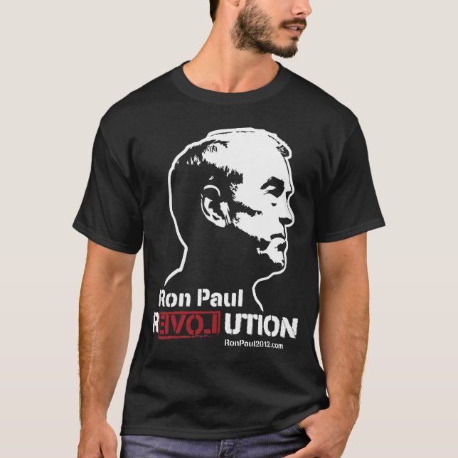 Camisetas de la revolución de Ron Paul (Anverso)