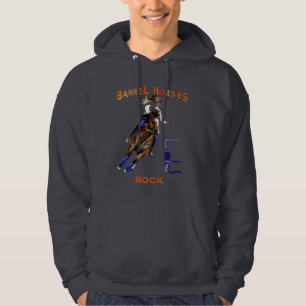 Camisetas de la roca de los caballos del barril