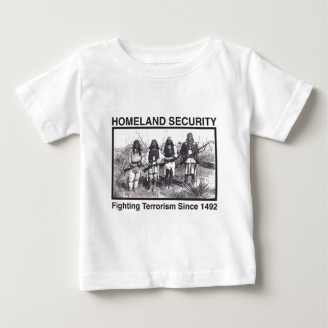 Camisetas de la seguridad de patria del nativo (Anverso)