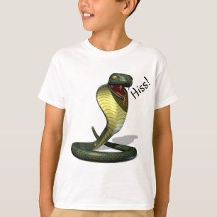 Camisetas de la serpiente de la cobra