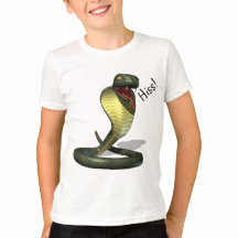 Camisetas de la serpiente de la cobra
