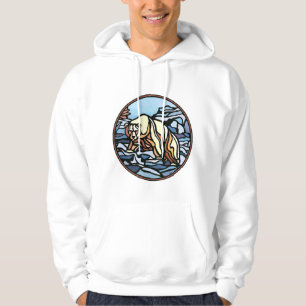 Camisetas de la sudadera con capucha del arte del