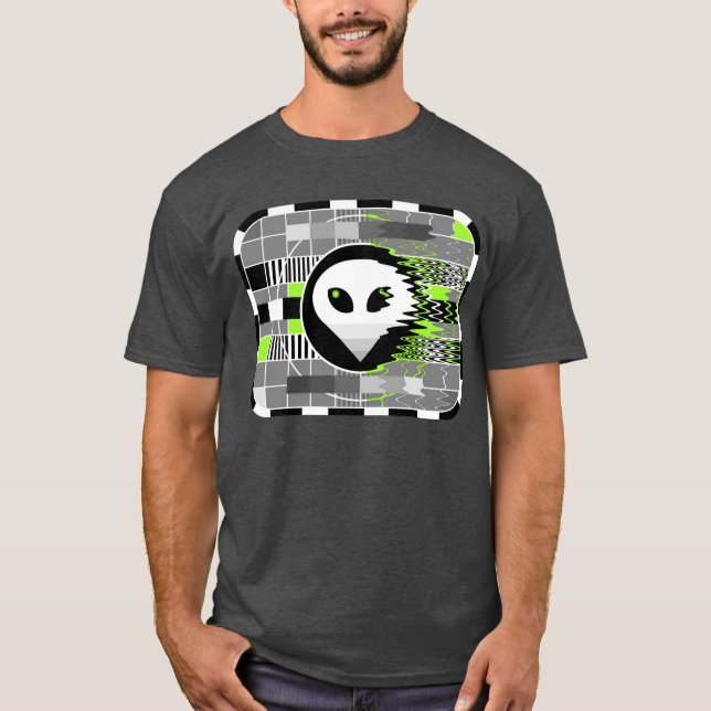 Camisetas de la televisión extranjera grises básic (Anverso)
