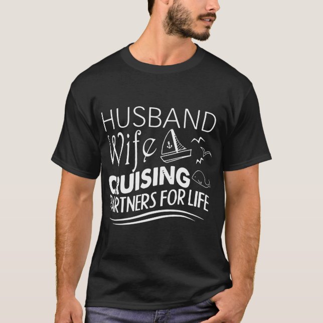 camisetas de la travesía de la esposa del marido (Anverso)