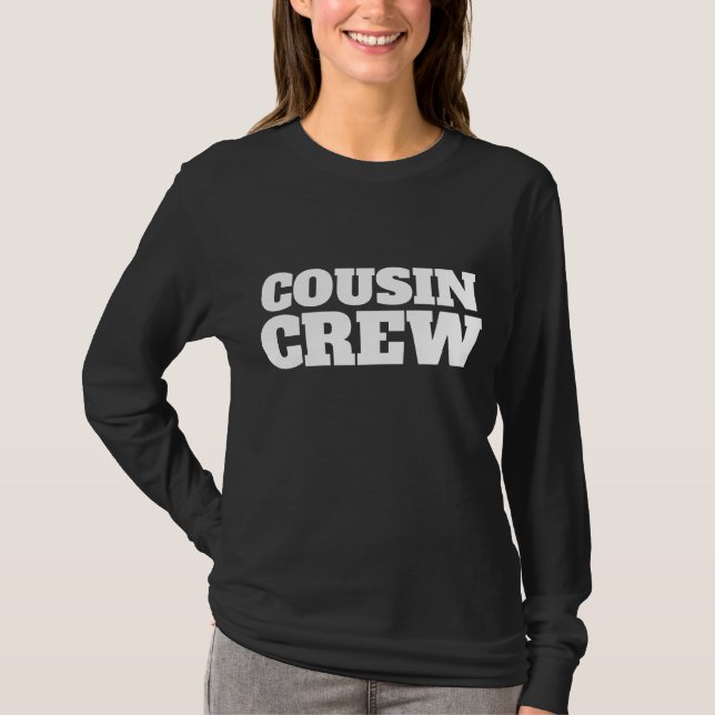 Camisetas de la TRIPULACIÓN DE COUSIN (Anverso)