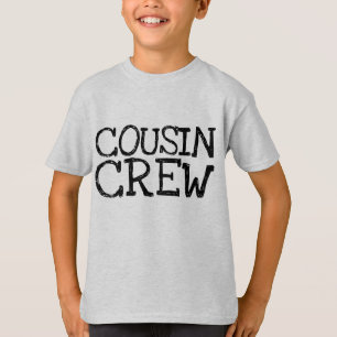 CAMISETAS DE LA TRIPULACIÓN DE COUSIN PARA NIÑOS