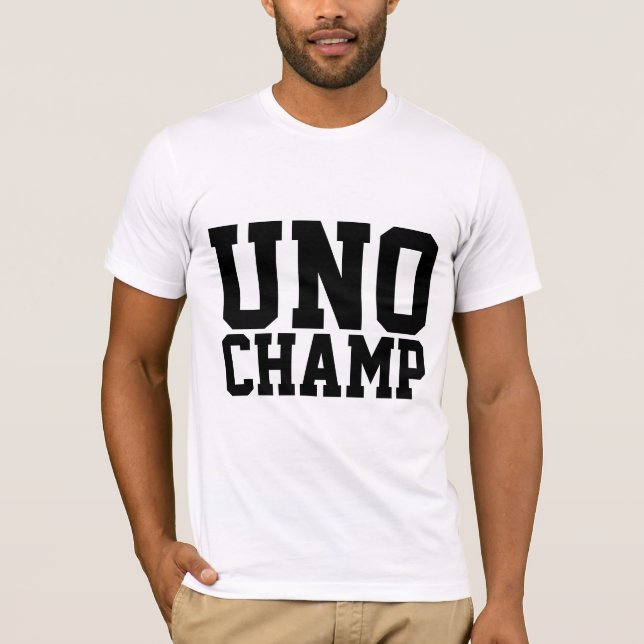 CAMISETAS DE LA UNO CHAMP (Anverso)