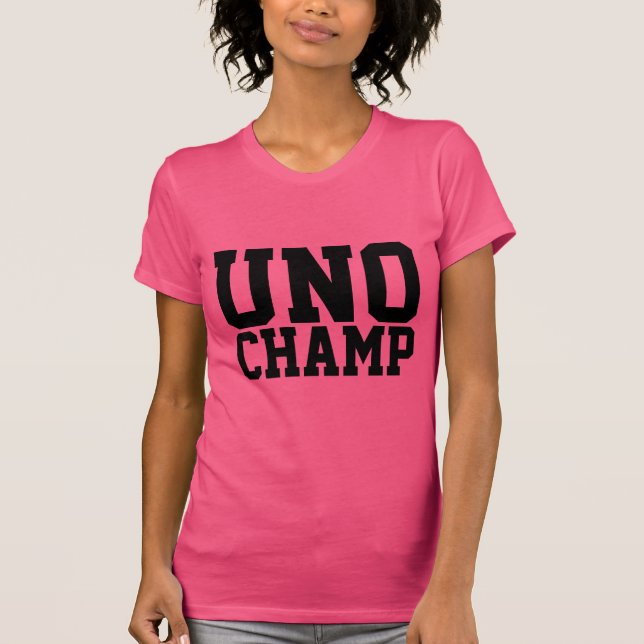 CAMISETAS DE LA UNO CHAMP (Anverso)