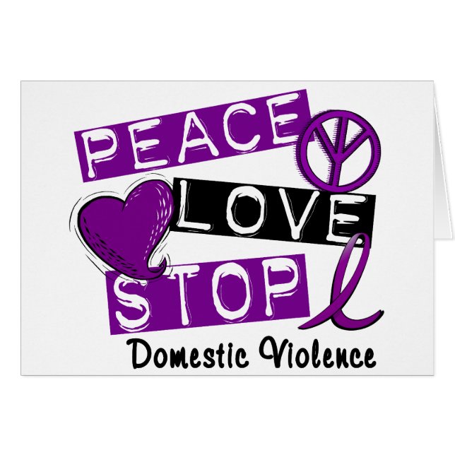 Camisetas de la violencia en el hogar de la PARADA (Anverso (Horizontal))