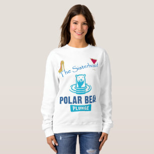 Camisetas de la zambullida del oso polar de la