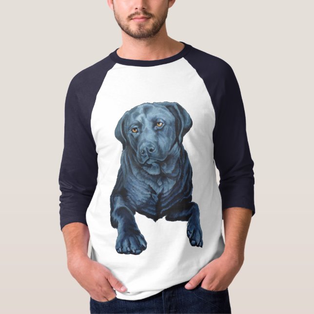 Camisetas de Labrador para hombres Jersey de Arte  (Anverso)