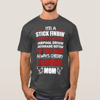 Camisetas de Lacrosse Mom