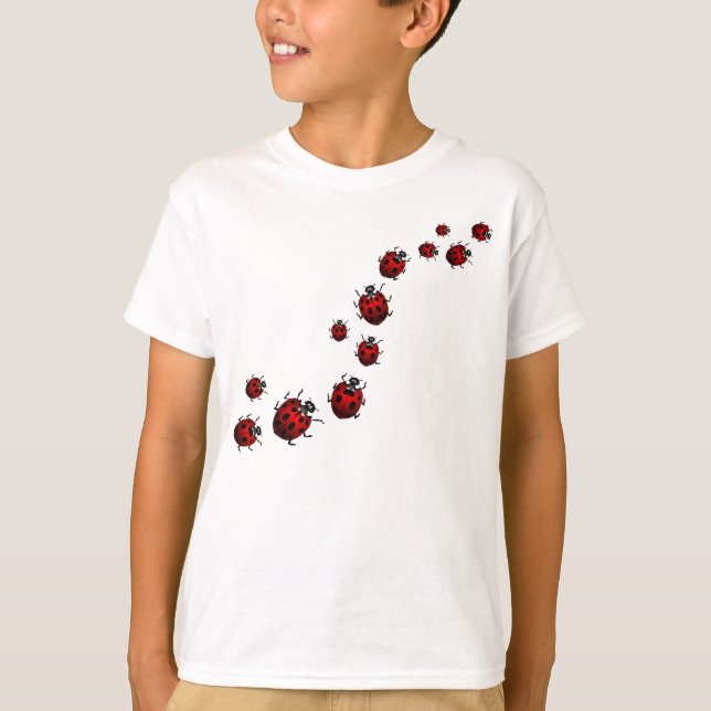 Camisetas de Ladybird Shirt Shirt Shirt (Anverso)