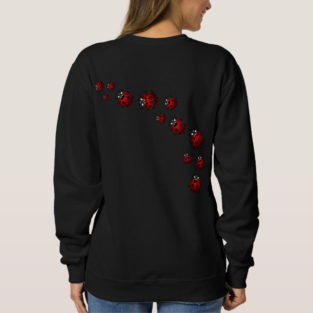 Camisetas de Ladybug Lady's Plus Size Ladybug Shir (Reverso)