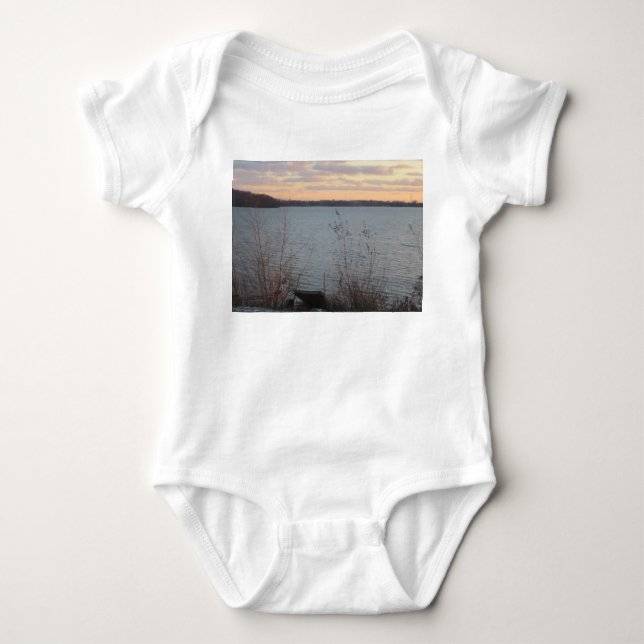 Camisetas de Lake Shore Sunset (Anverso)