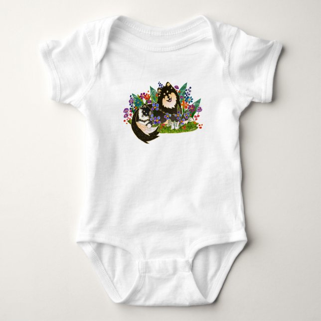 CAMISETAS de Lapphund finlandeses BINDI elegir est (Anverso)