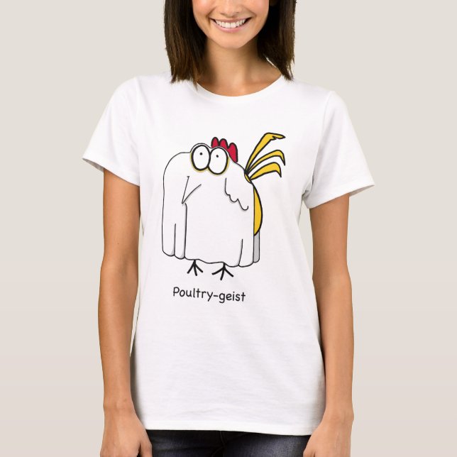 Camisetas de las Aves de corral-geist (Anverso)