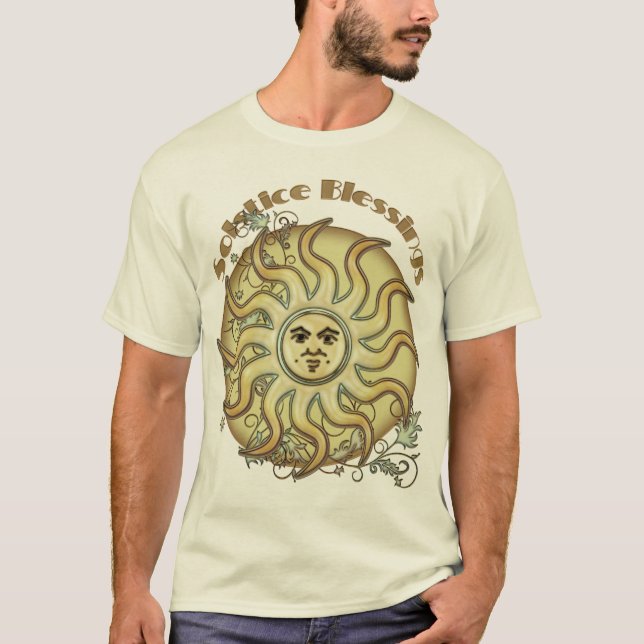 Camisetas de las bendiciones del solsticio de (Anverso)