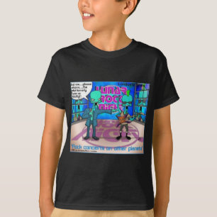 Camisetas de las caricaturas de Londons Times