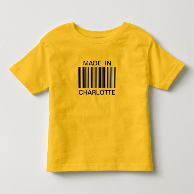 Camisetas de las ciudades de la clave de barras (Anverso)