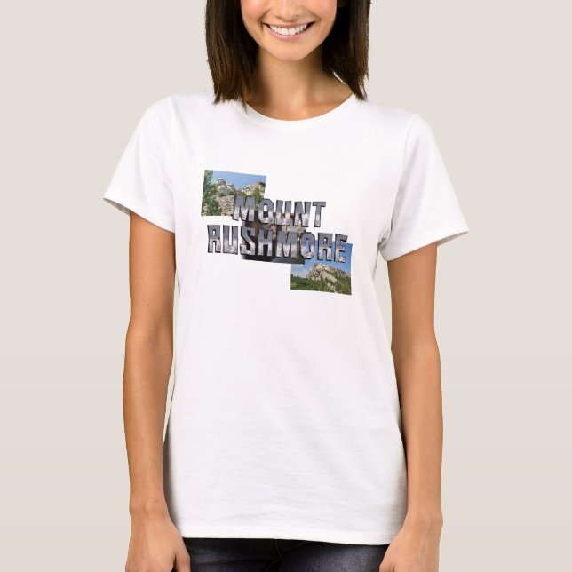 Camisetas de las damas de ABH Mount Rushmore (Anverso)