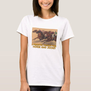 Camisetas de las mejores damas de caballo y jockey