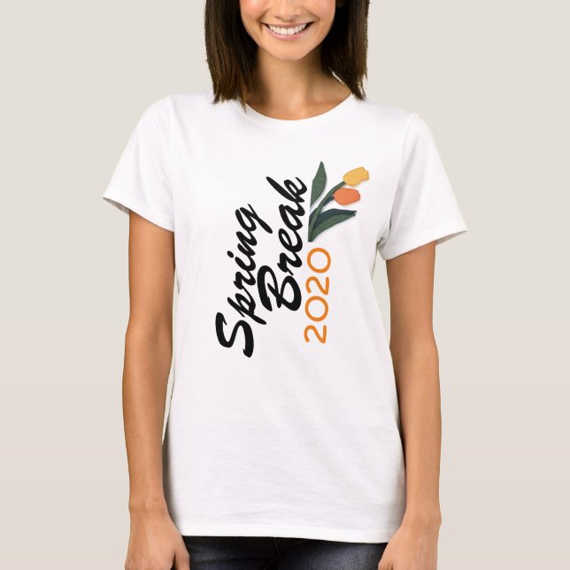 CAMISETAS DE LAS MUJERES DE SPRINGBREAK (Anverso)