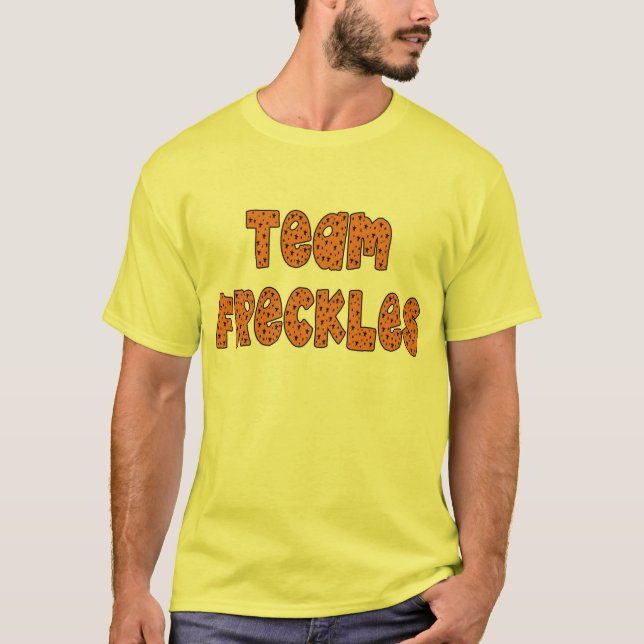 Camisetas de las pecas del equipo, sudaderas con (Anverso)