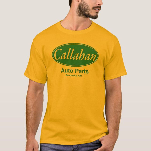 Camisetas de las piezas de automóvil de Callahan (Anverso)